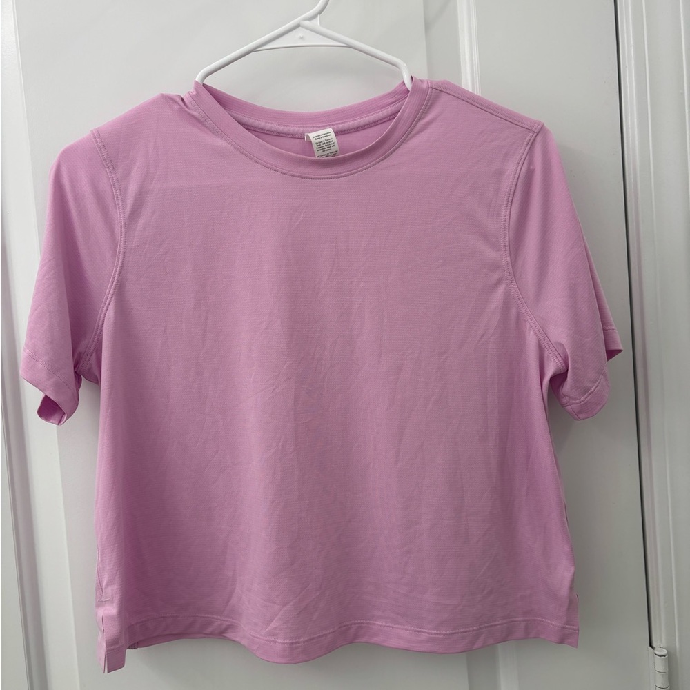 lululemon athletica Pink Short Sleeve Tee